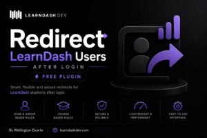 redirect learndash users after login plugin