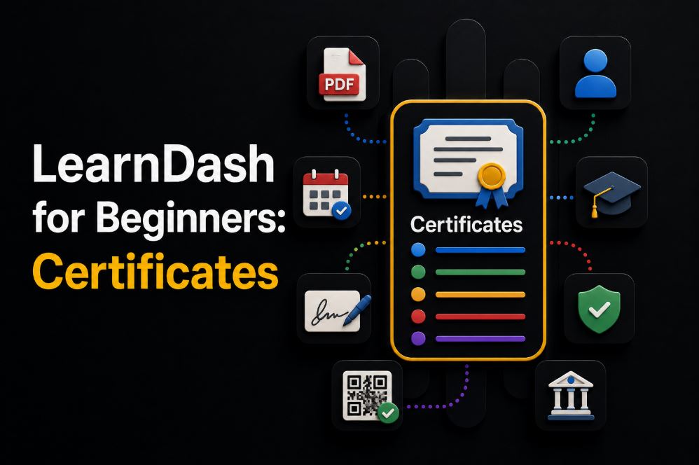 learndash certificates