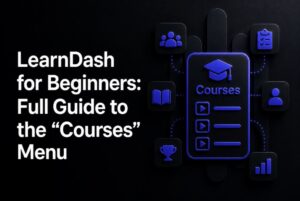 learndash course menu
