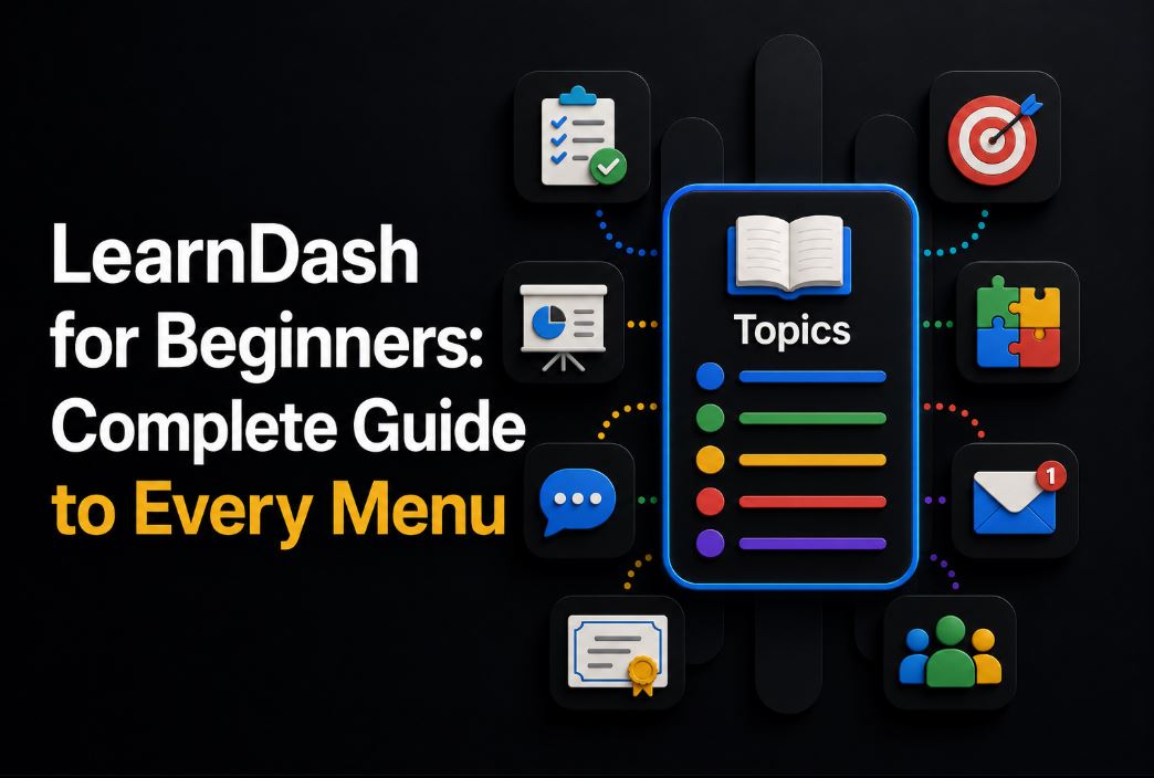 learndash menus guide