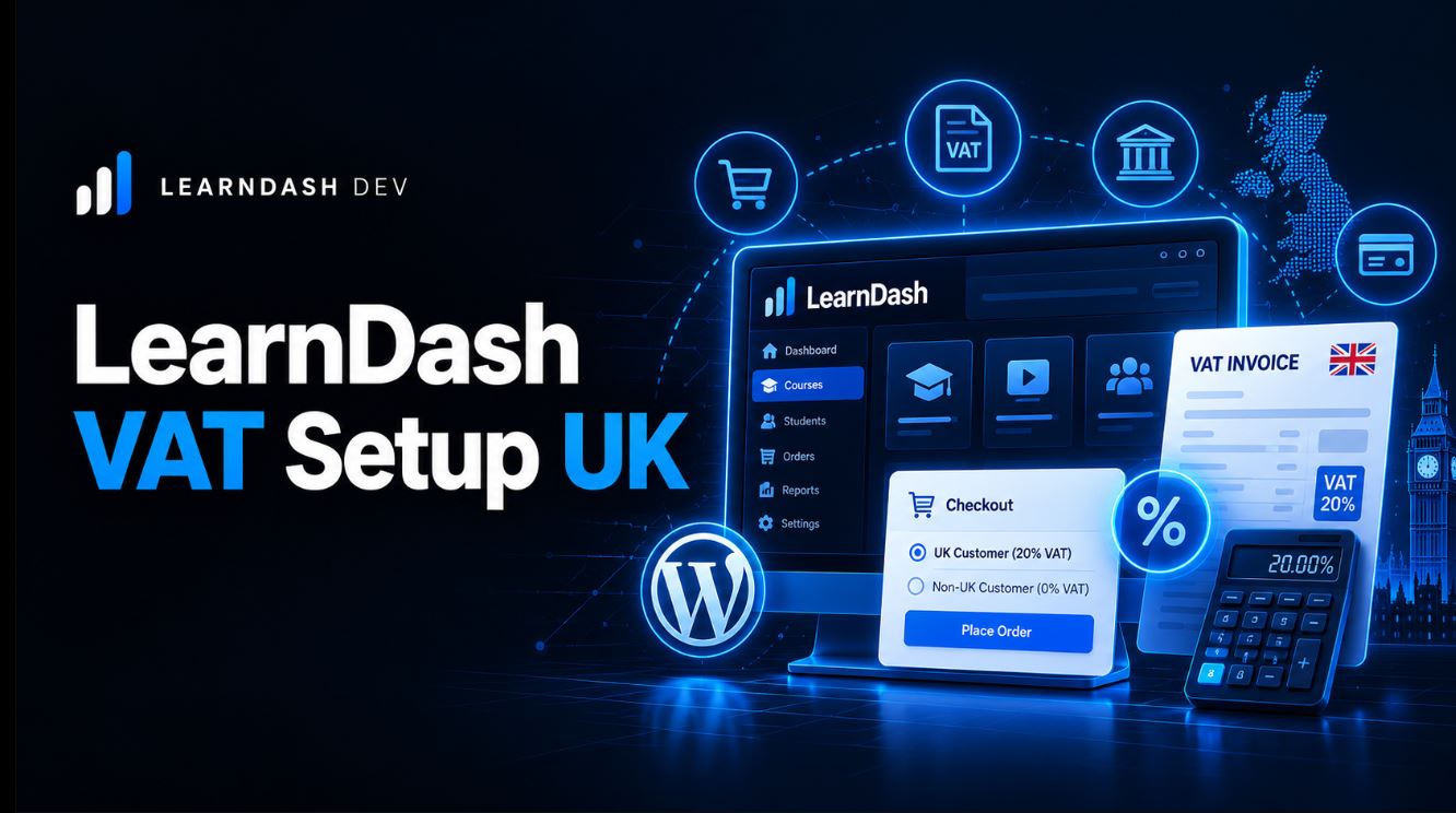 learndash vat setup uk